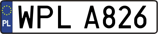 WPLA826