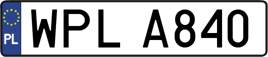 WPLA840