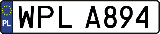 WPLA894