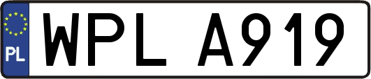 WPLA919