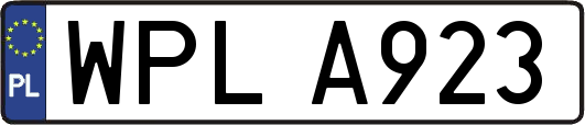 WPLA923