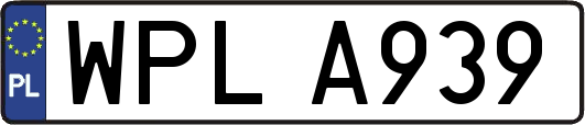 WPLA939