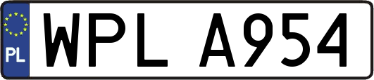 WPLA954