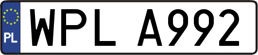 WPLA992
