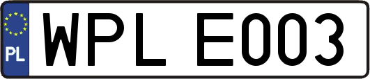 WPLE003