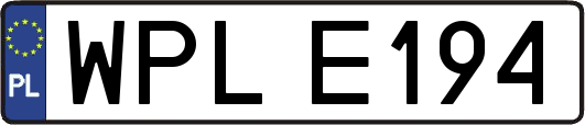 WPLE194