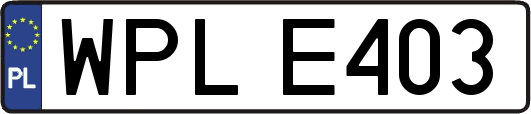 WPLE403