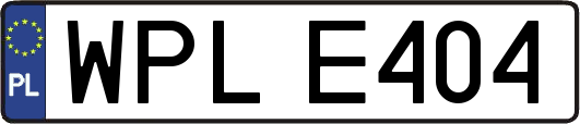 WPLE404