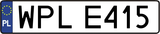 WPLE415