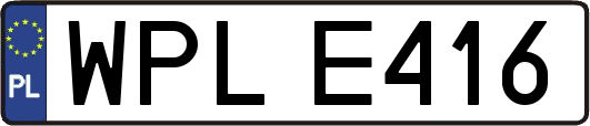 WPLE416