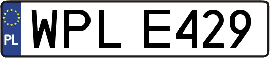 WPLE429
