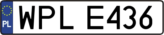 WPLE436