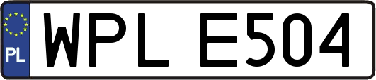 WPLE504