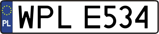 WPLE534