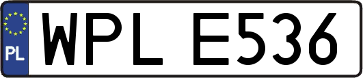 WPLE536