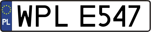 WPLE547