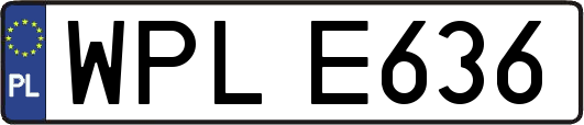 WPLE636