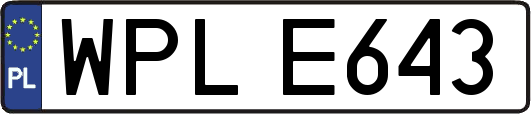WPLE643