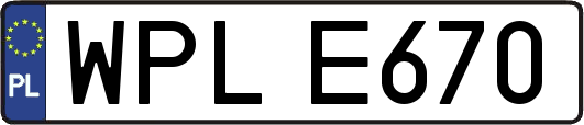 WPLE670
