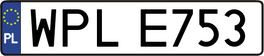 WPLE753
