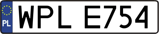 WPLE754