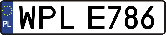 WPLE786