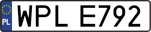 WPLE792