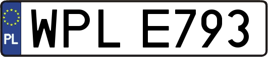WPLE793