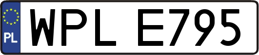 WPLE795