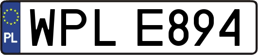 WPLE894