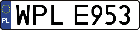 WPLE953