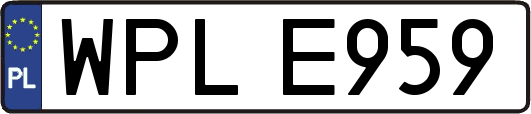 WPLE959