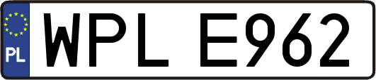WPLE962