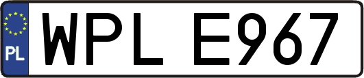 WPLE967