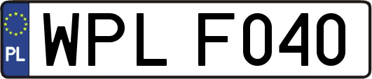 WPLF040