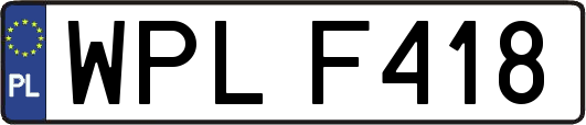 WPLF418