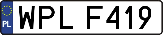 WPLF419