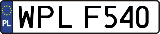 WPLF540
