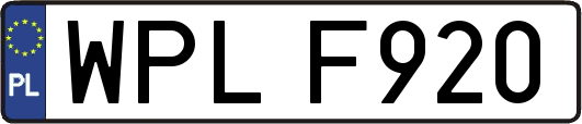 WPLF920