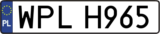WPLH965