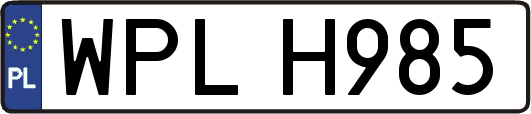 WPLH985