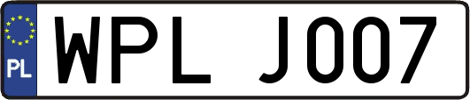 WPLJ007