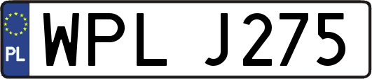 WPLJ275