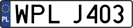 WPLJ403