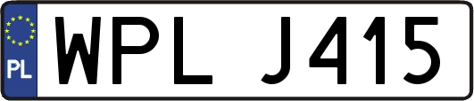 WPLJ415