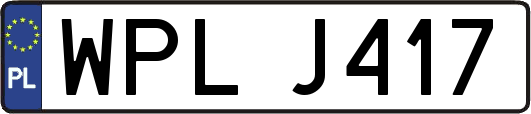 WPLJ417