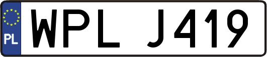 WPLJ419