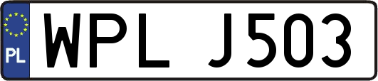 WPLJ503