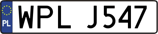 WPLJ547