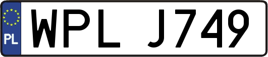 WPLJ749